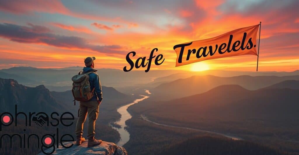 Adventure-Inspired Sendoffs “Safe Travels”