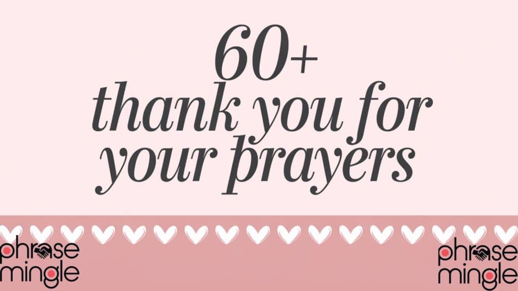 60+ Thank You For Your Prayers