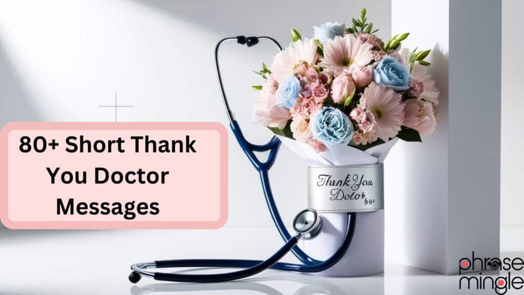 80+ Short Thank You Doctor Messages