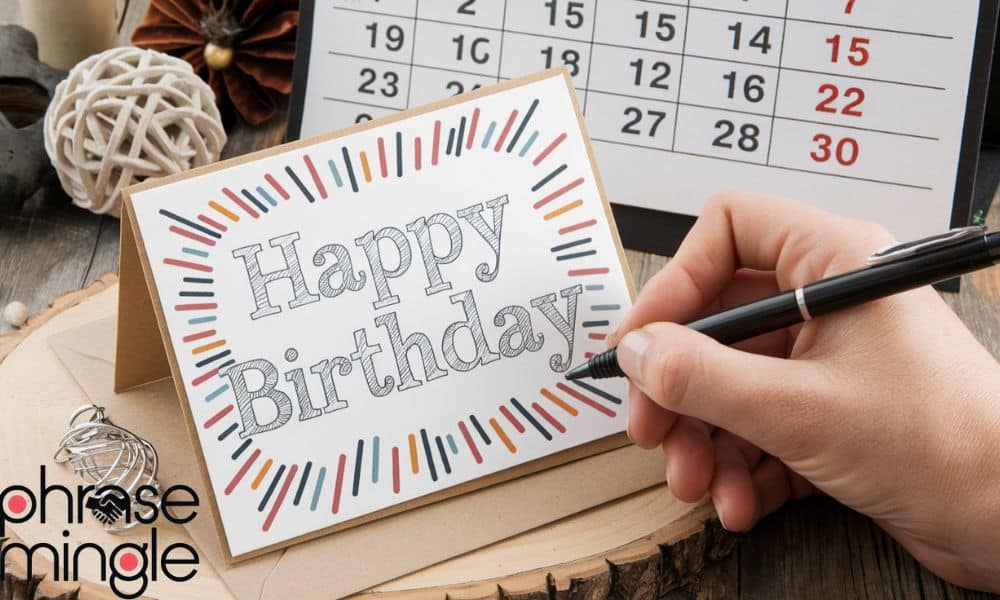 Heartfelt Alternatives to "Happy Birthday in Advance"