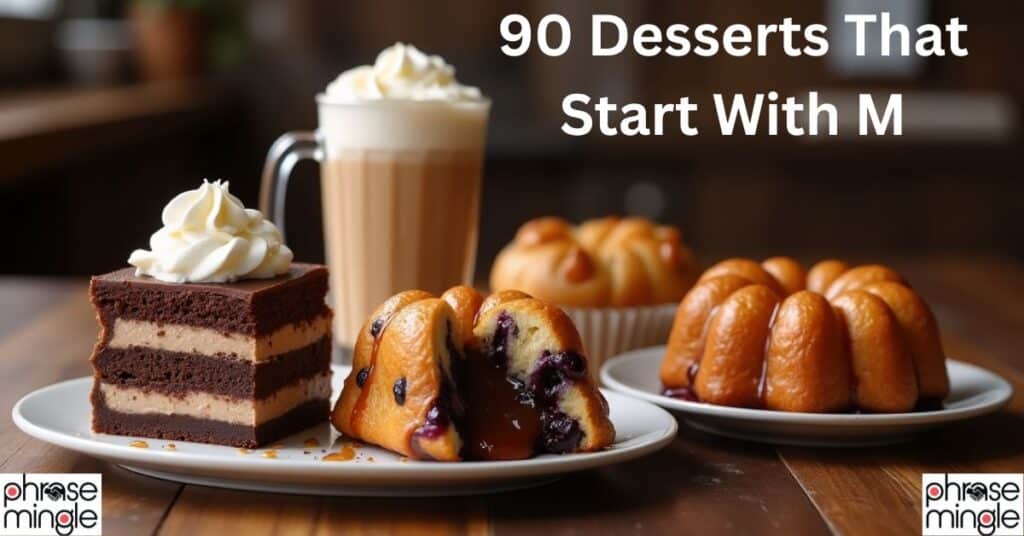 Desserts That Start With M