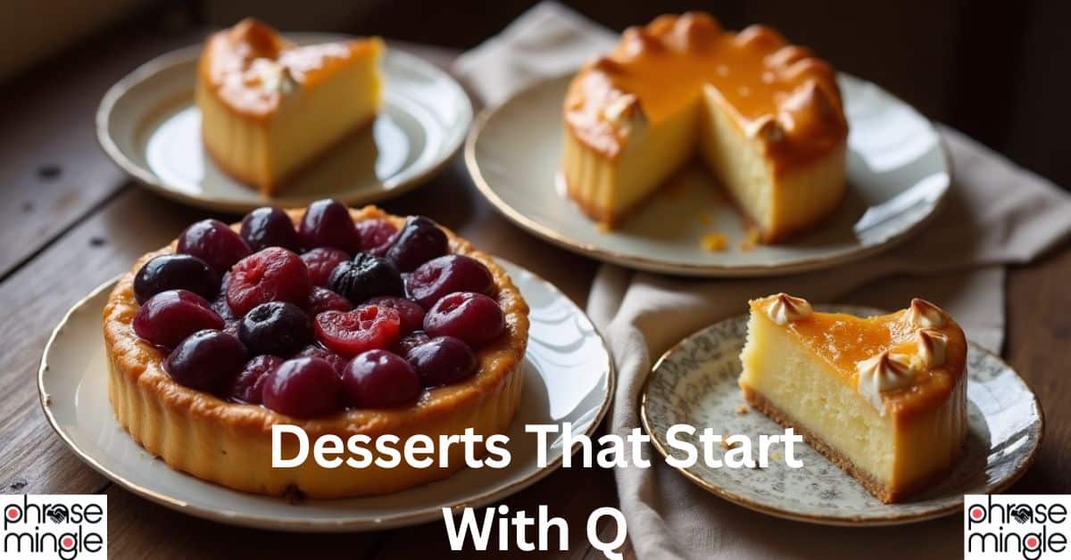 Desserts That Start With Q