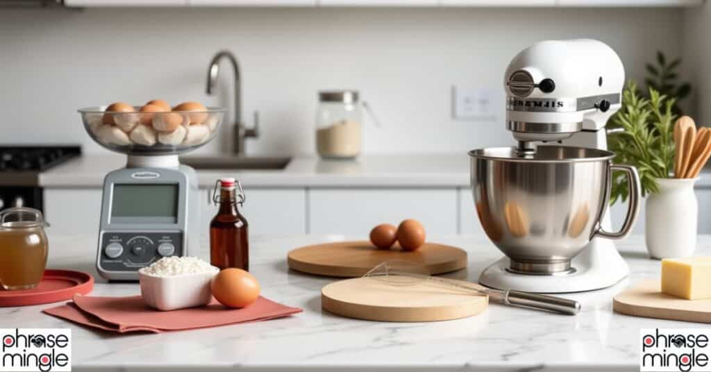 Essential Tools & Ingredients for baking desserts
