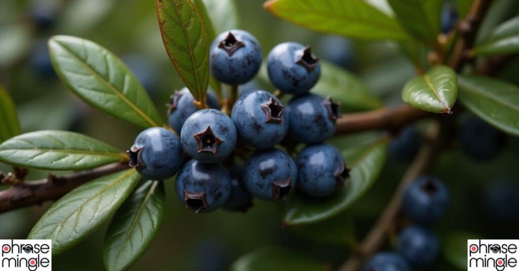 Evergreen Huckleberry Frutas Con E