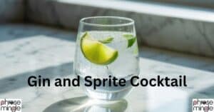 Gin and Sprite Cocktail