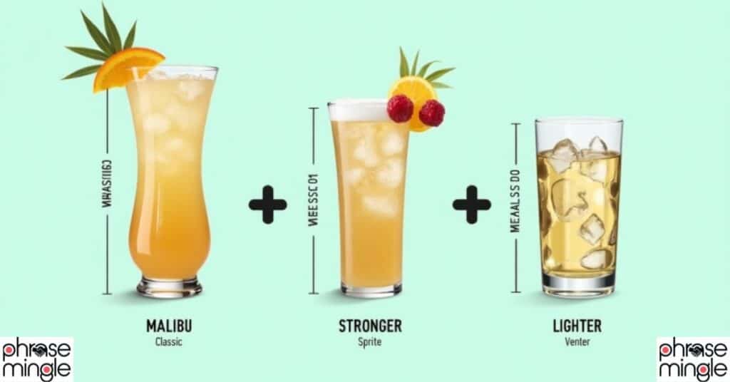 The Perfect Malibu and Sprite Ratio