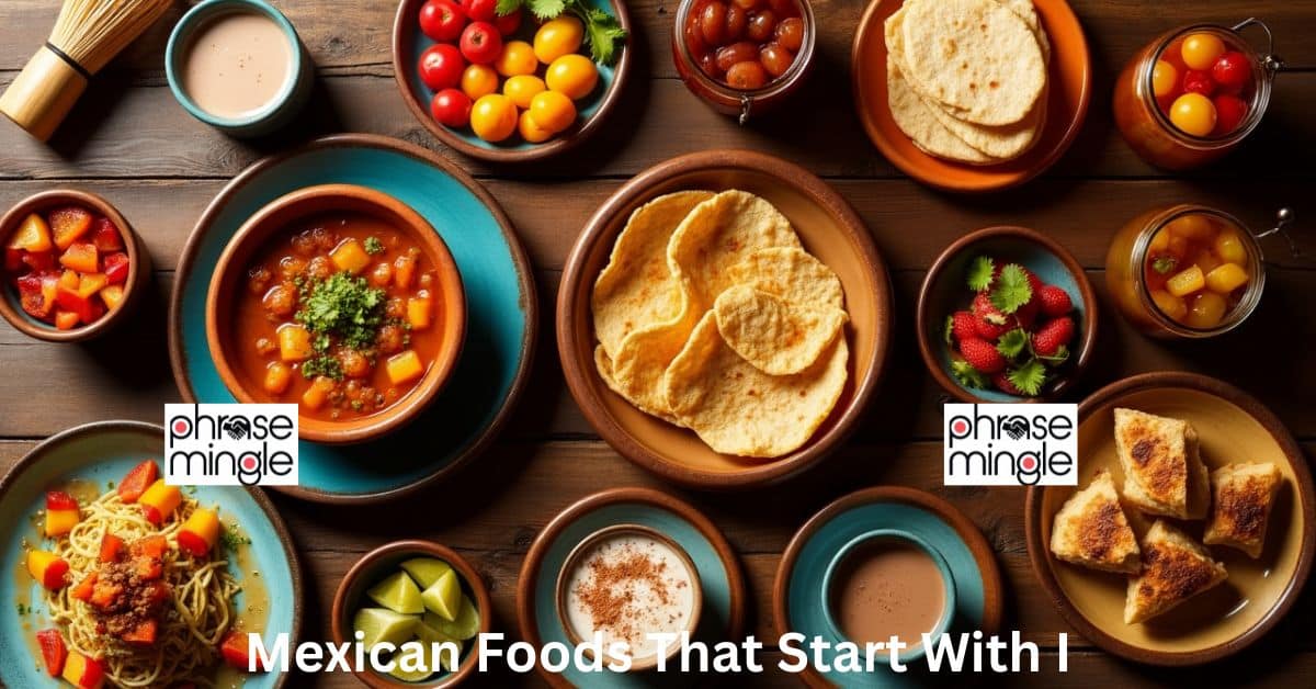 Mexican Foods That Start With I
