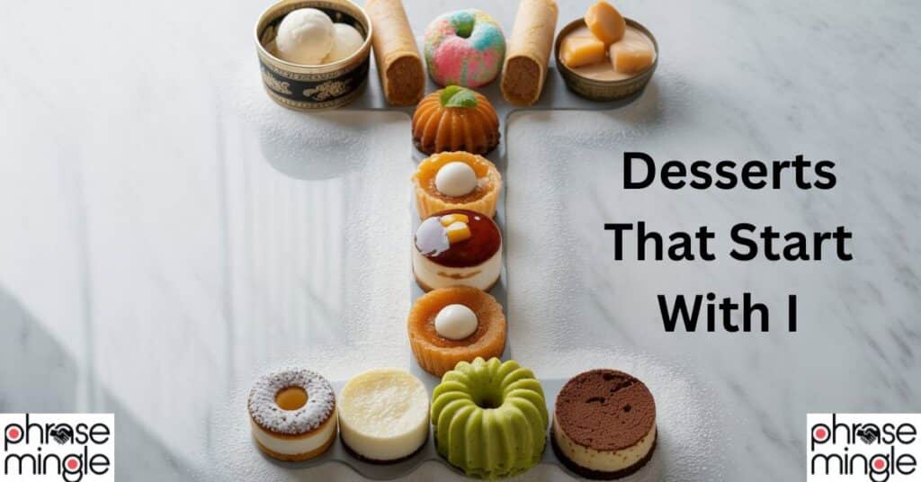 Desserts That Start With I