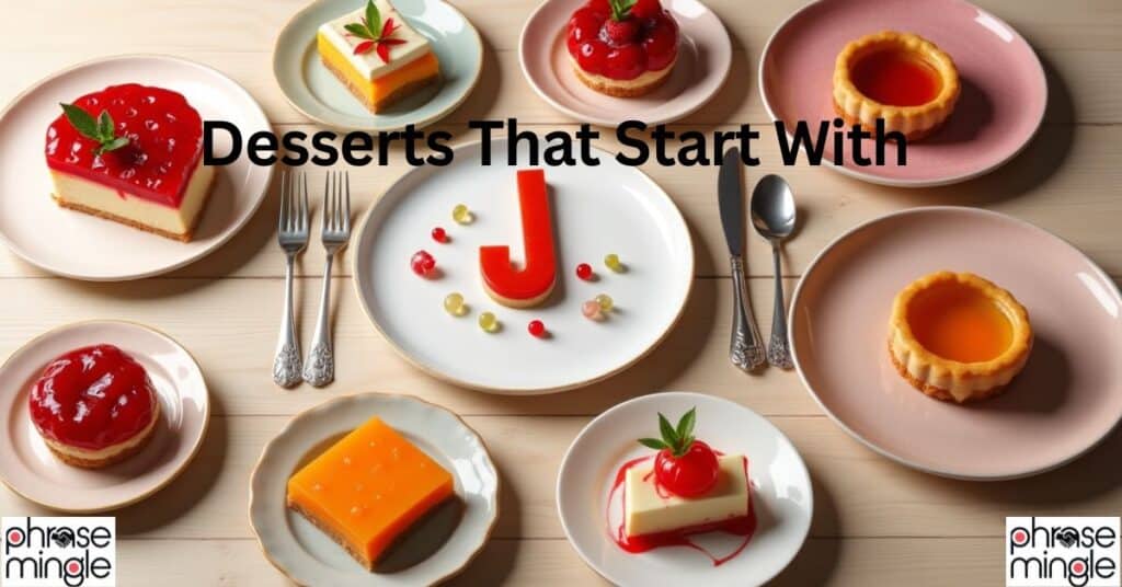 Desserts That Start With J