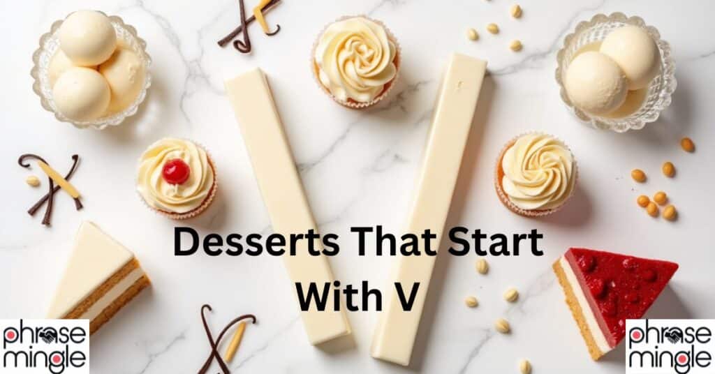 Desserts That Start With V