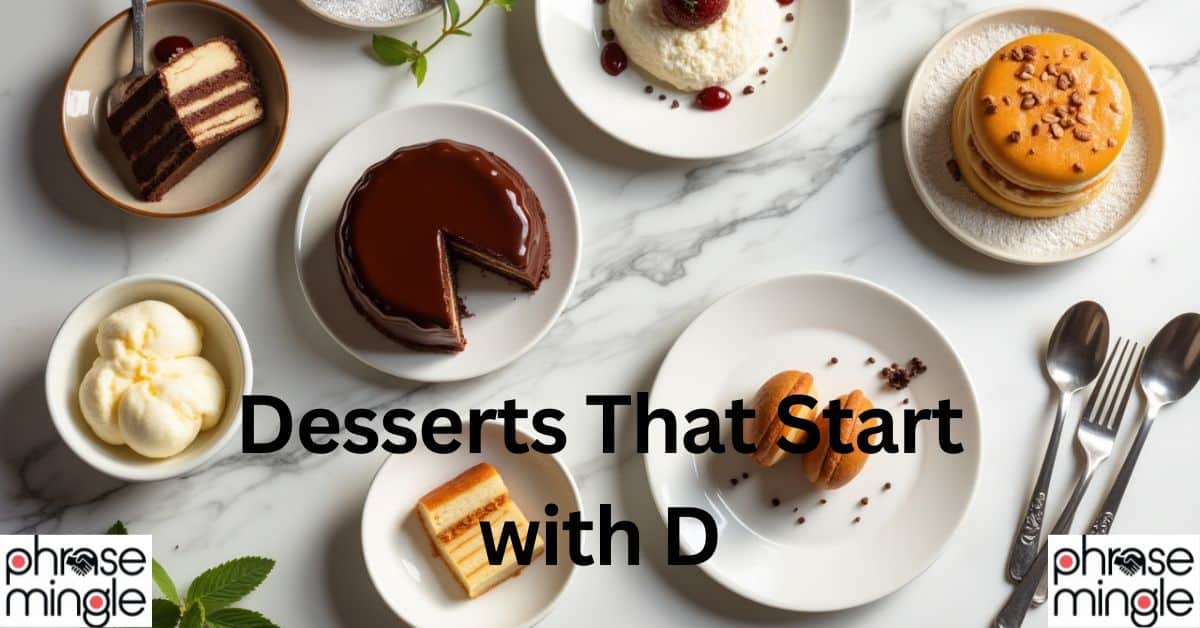 Desserts That Start with D