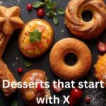Desserts that start with X