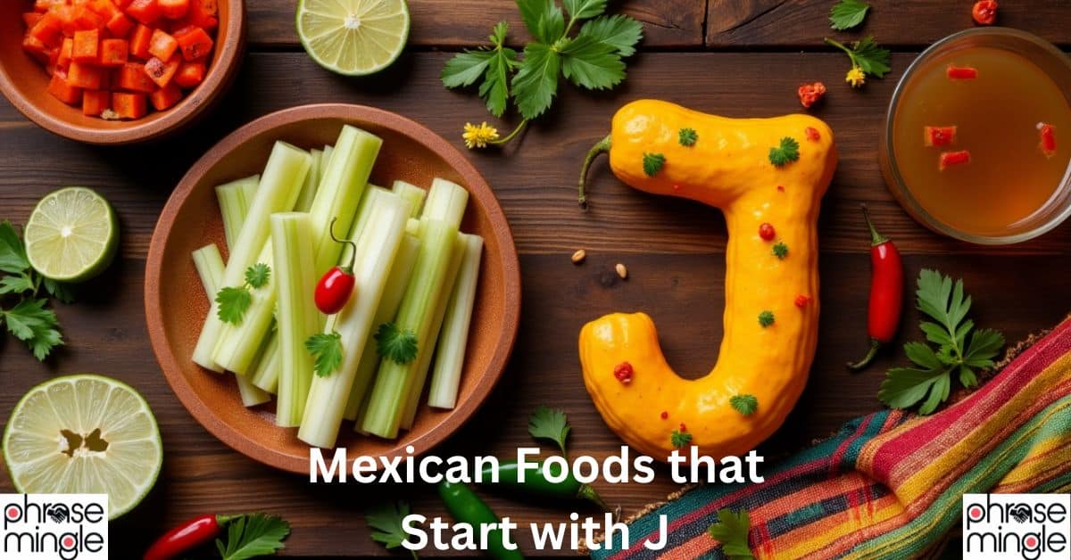 Mexican Foods that Start with J