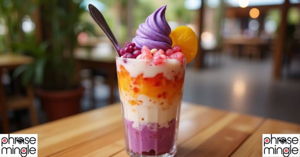 Halo-Halo Filipino Shaved Ice desserts that start with H