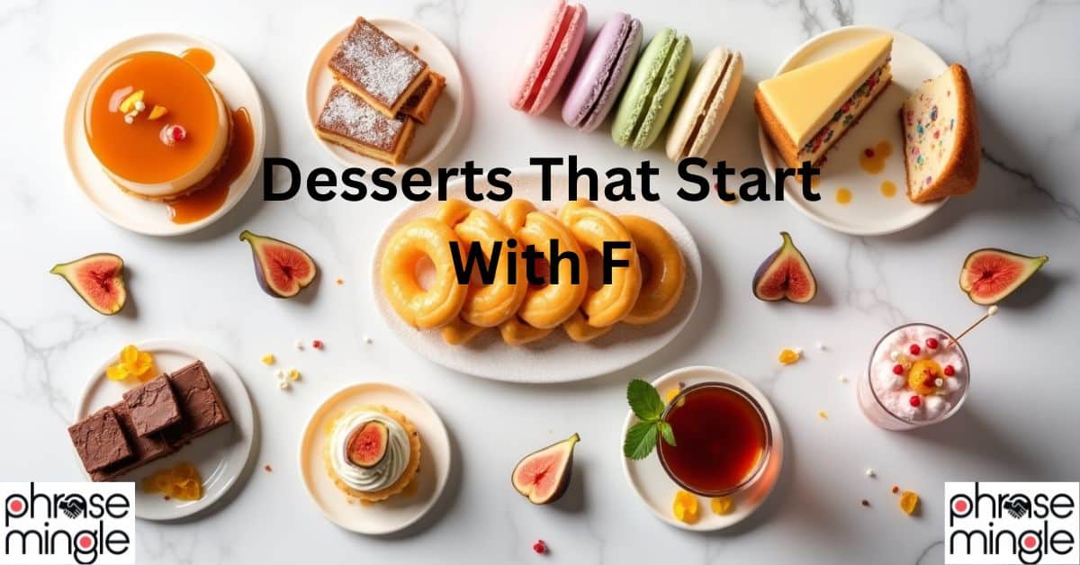 Desserts That Start With F